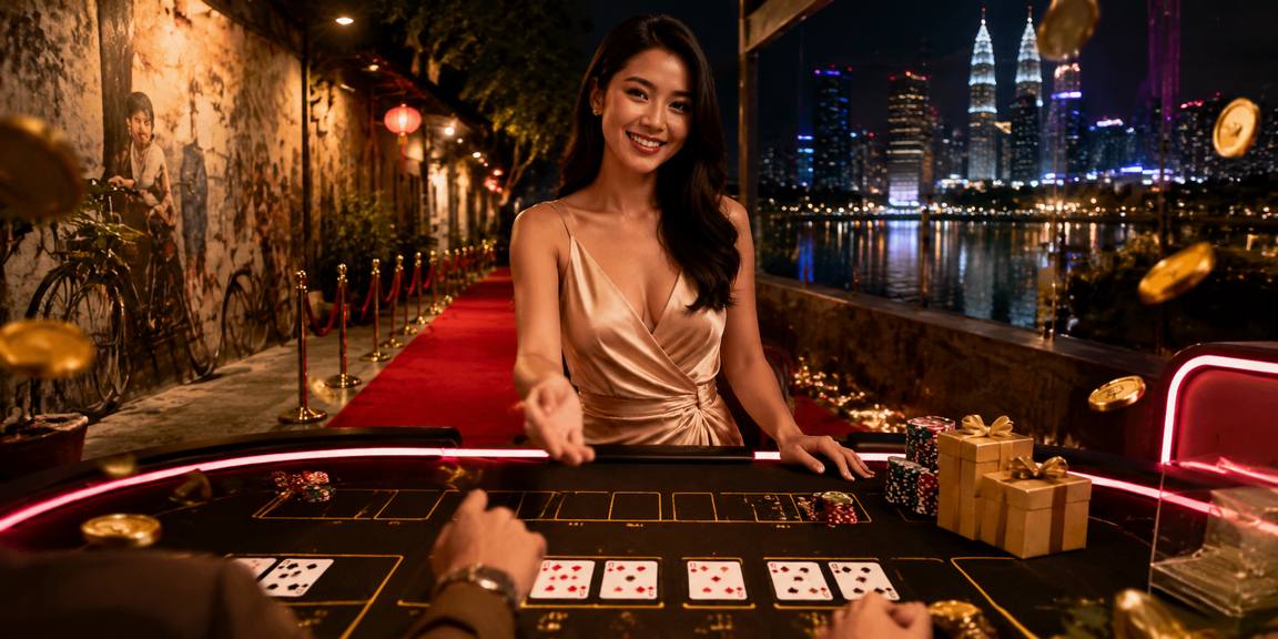 Meja Live Casino Langsung dengan Dealer Profesional